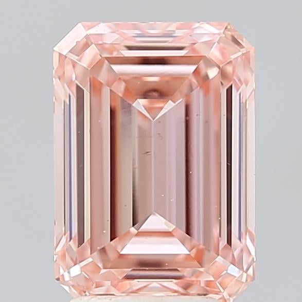 3.02 Ct. Fancy Intense Pink Emerald Lab Grown Diamond