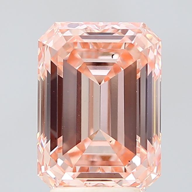 4.00 Ct. Fancy Intense Pink Emerald Lab Grown Diamond