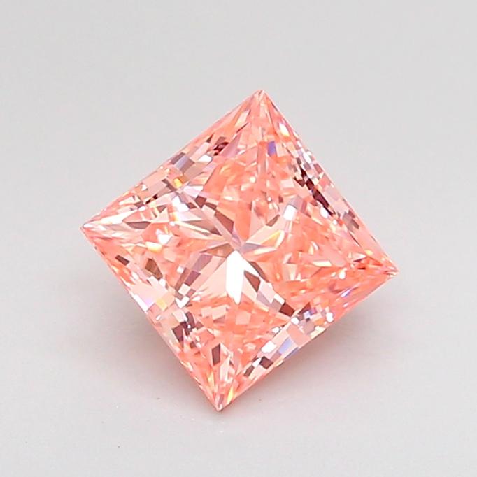 1.02 Ct. Fancy Intense Pink Princess Lab Grown Diamond