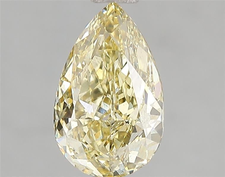 1.51 Ct. Fancy Yellow Pear Lab Grown Diamond