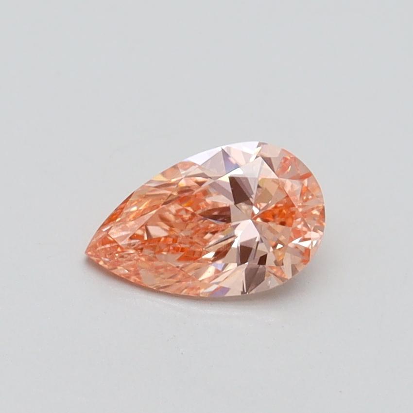 0.50 Ct. Fancy Intense Pink Pear Lab Grown Diamond