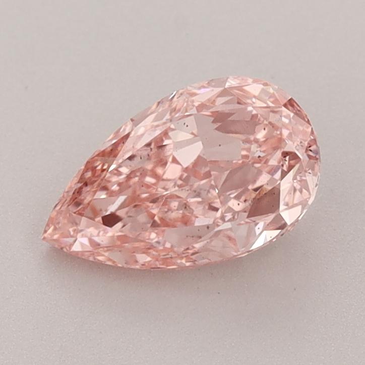 1.16 Ct. Fancy Vivid  Pink Pear Lab Grown Diamond