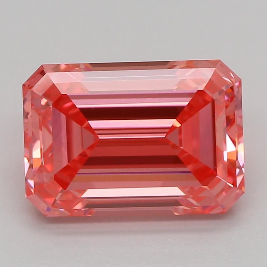 2.03 Ct. Fancy Vivid Pink Emerald Lab Grown Diamond