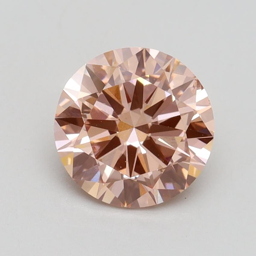 1.50 Ct. Fancy Intense Pink Round Lab Grown Diamond