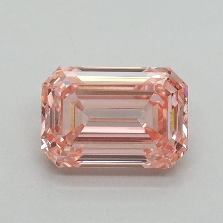 1.01 Ct. Fancy Vivid Pink Emerald Lab Grown Diamond
