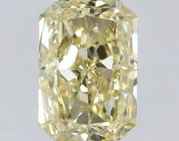 1.00 Ct. Fancy Light Yellow Radiant Lab Grown Diamond