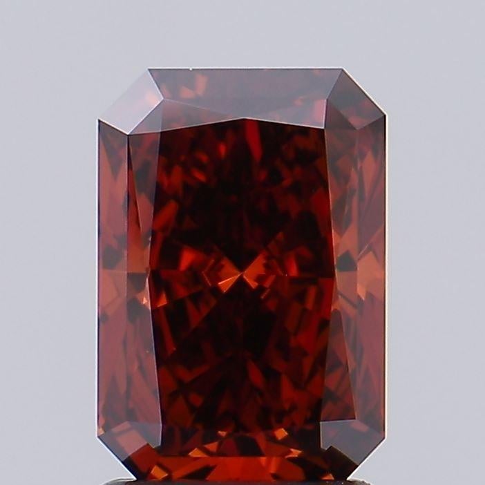 1.52 Ct. Fancy Deep Orange Radiant Lab Grown Diamond