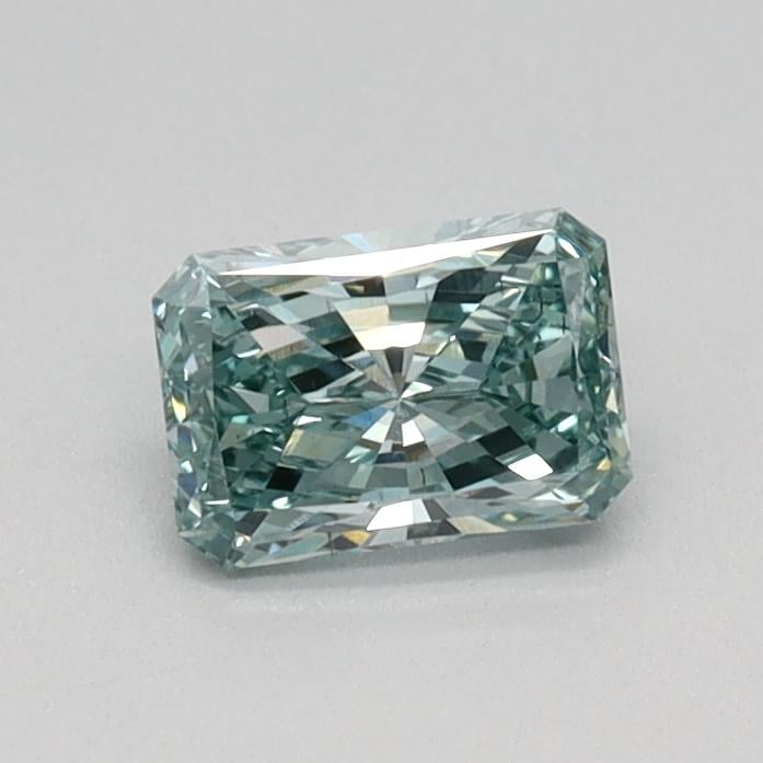 0.34 Ct. Fancy Intense Green Radiant Lab Grown Diamond