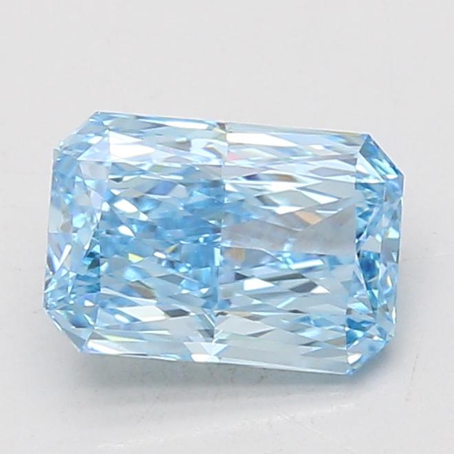 2.06 Ct. Fancy Vivid Blue Radiant Lab Grown Diamond