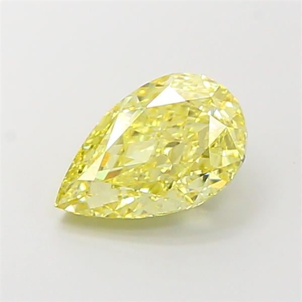 2.31 Ct. Fancy Intense Yellow Pear Lab Grown Diamond