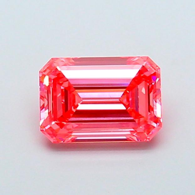 1.17 Ct. Fancy Vivid  Pink Emerald Lab Grown Diamond