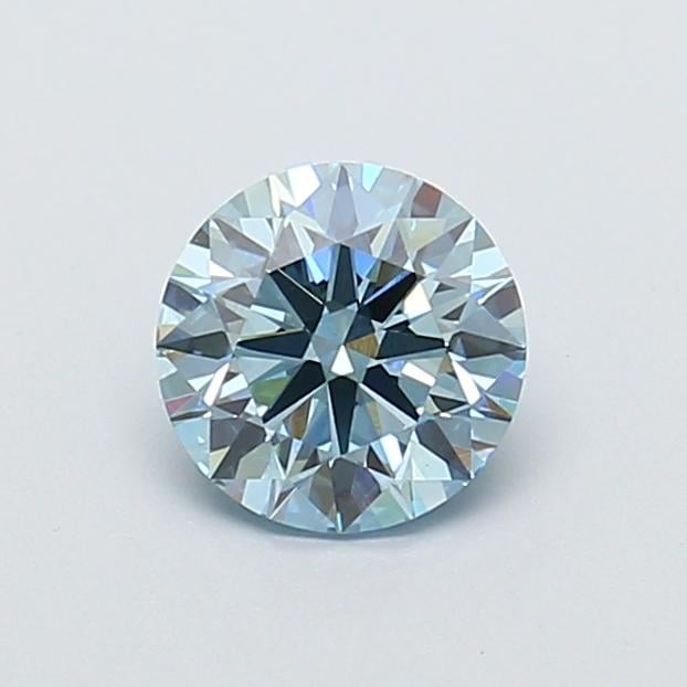1.03 Ct. Fancy Intense  Blue Round Lab Grown Diamond