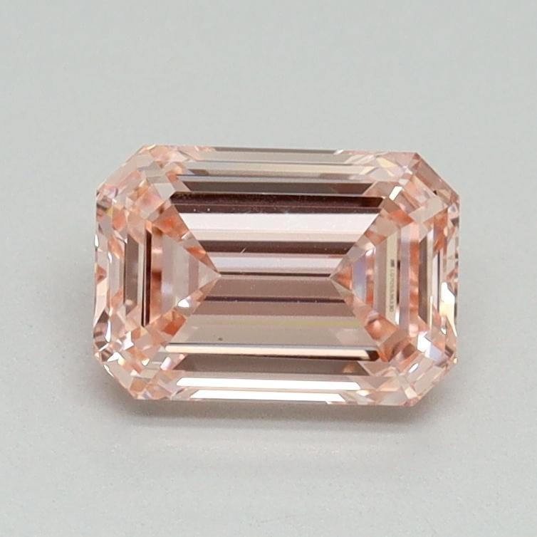 1.07 Ct. Fancy Vivid Pink Emerald Lab Grown Diamond