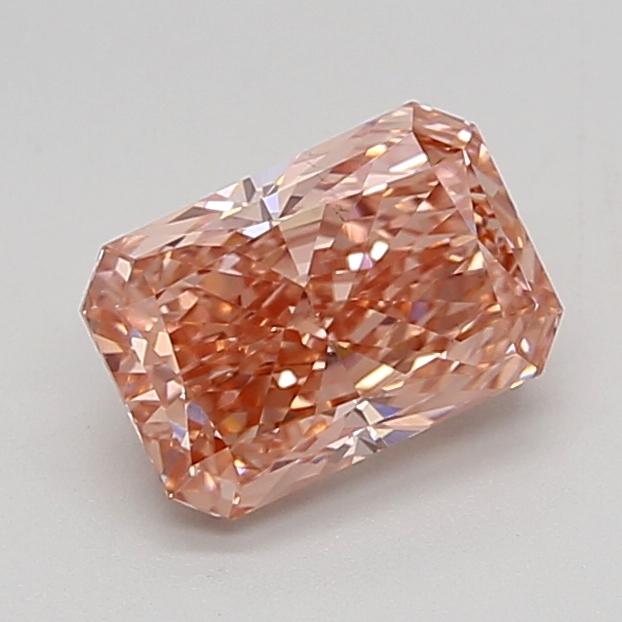 1.74 Ct. Fancy Vivid  Pink Radiant Lab Grown Diamond