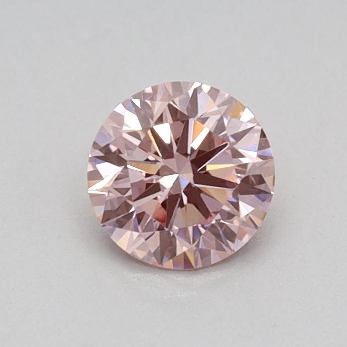 0.33 Ct. Fancy Intense Pink Round Lab Grown Diamond