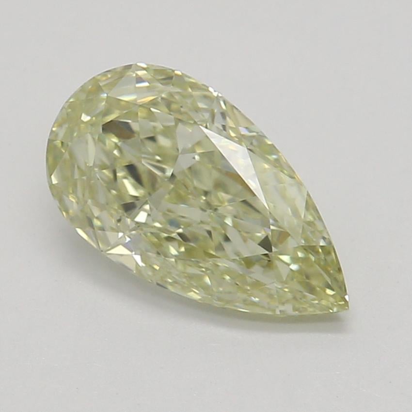 0.70 Ct. Fancy Yellow Pear Diamond