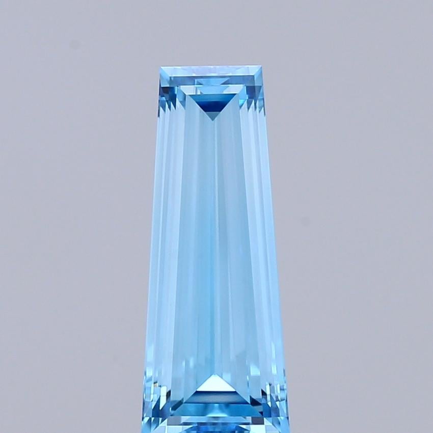0.56 Ct. Fancy Vivid Blue Pear Lab Grown Diamond