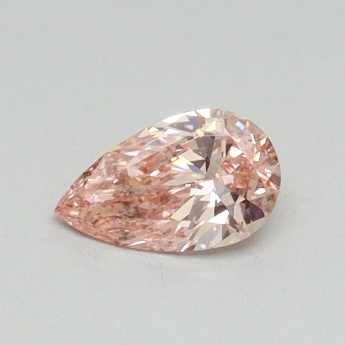 0.31 Ct. Fancy Vivid Pink Pear Lab Grown Diamond