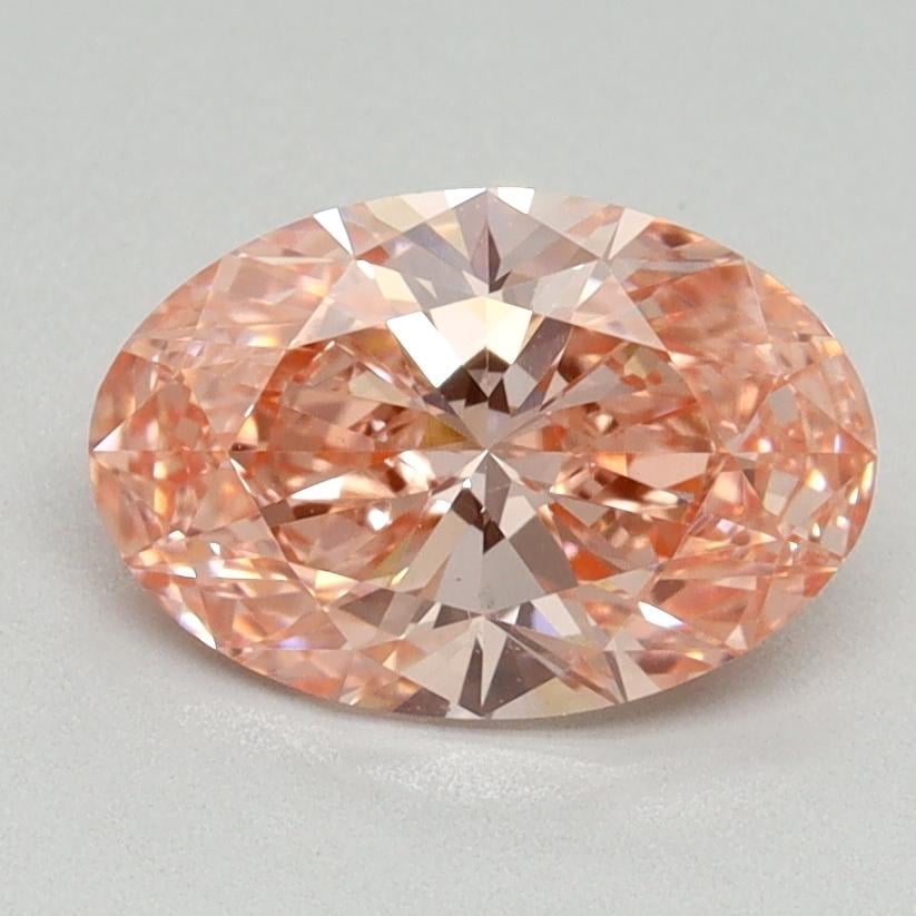 1.50 Ct. Fancy Vivid Pink Oval Lab Grown Diamond
