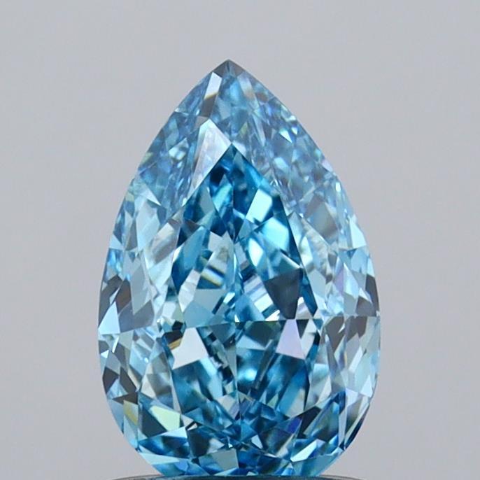 1.02 Ct. Fancy Vivid  Pink Cushion Lab Grown Diamond
