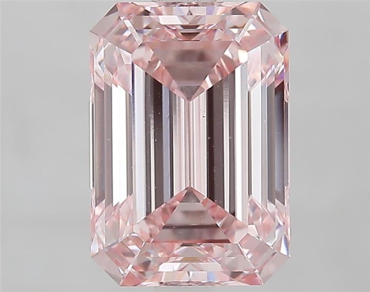 2.86 Ct. Fancy Intense Pink Emerald Lab Grown Diamond