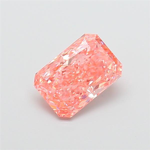 1.90 Ct. Fancy Vivid Pink Radiant Lab Grown Diamond
