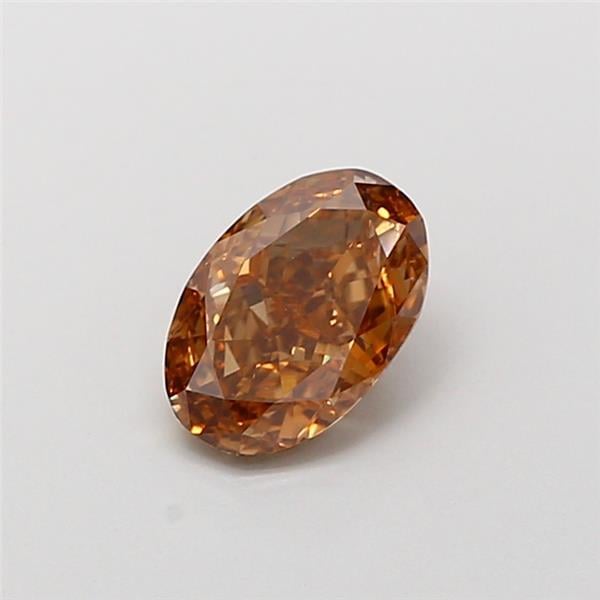 1.13 Ct. Fancy Light Brown Oval Lab Grown Diamond