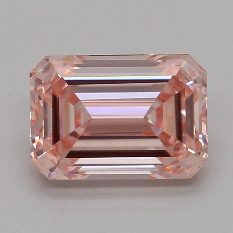 1.07 Ct. Fancy Intense Pink Emerald Lab Grown Diamond