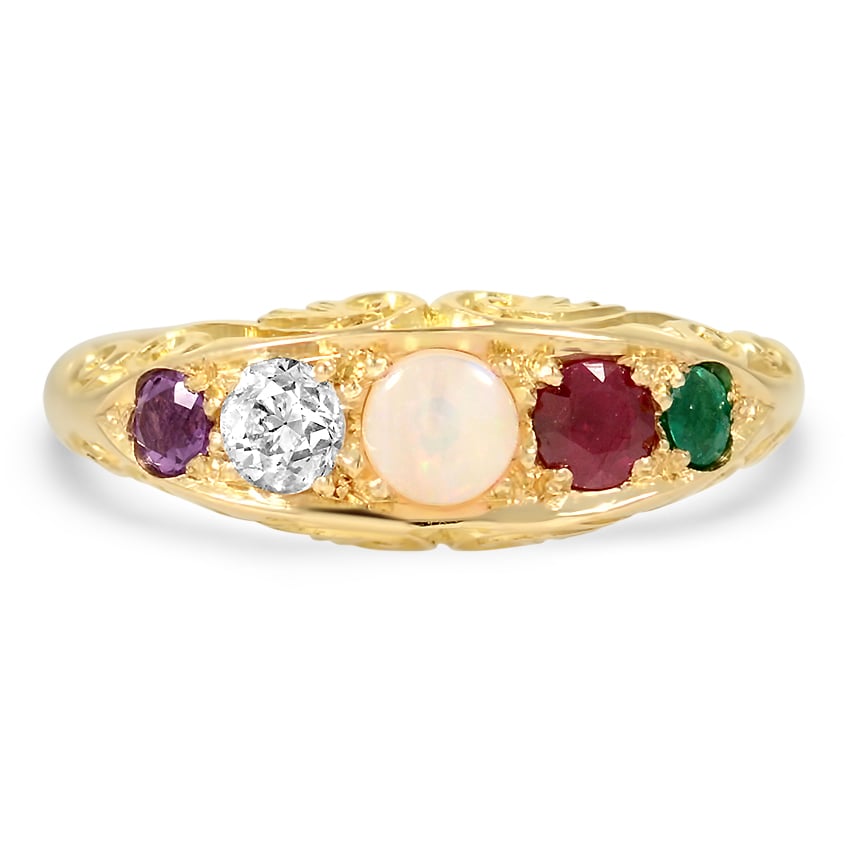 Victorian Opal Vintage Ring