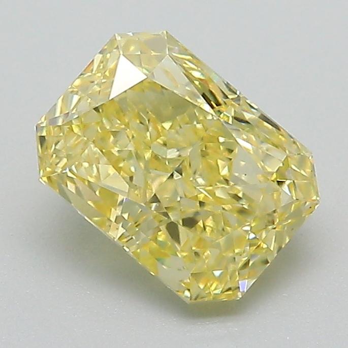 1.48 Ct. Fancy Intense Yellow Radiant Lab Grown Diamond