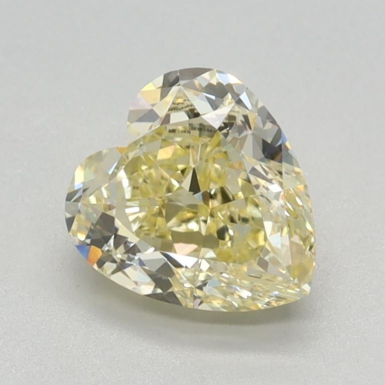 1.18 Ct. Fancy Intense Yellow Heart Lab Grown Diamond