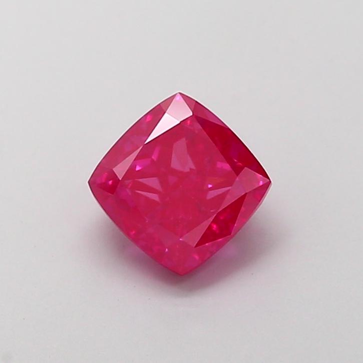 1.50 Ct. Fancy Deep Pink Cushion Lab Grown Diamond