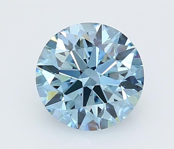 1.92 Ct. Fancy Vivid  Blue Round Lab Grown Diamond