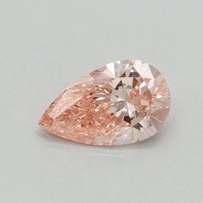 0.32 Ct. Fancy Intense Pink Pear Lab Grown Diamond