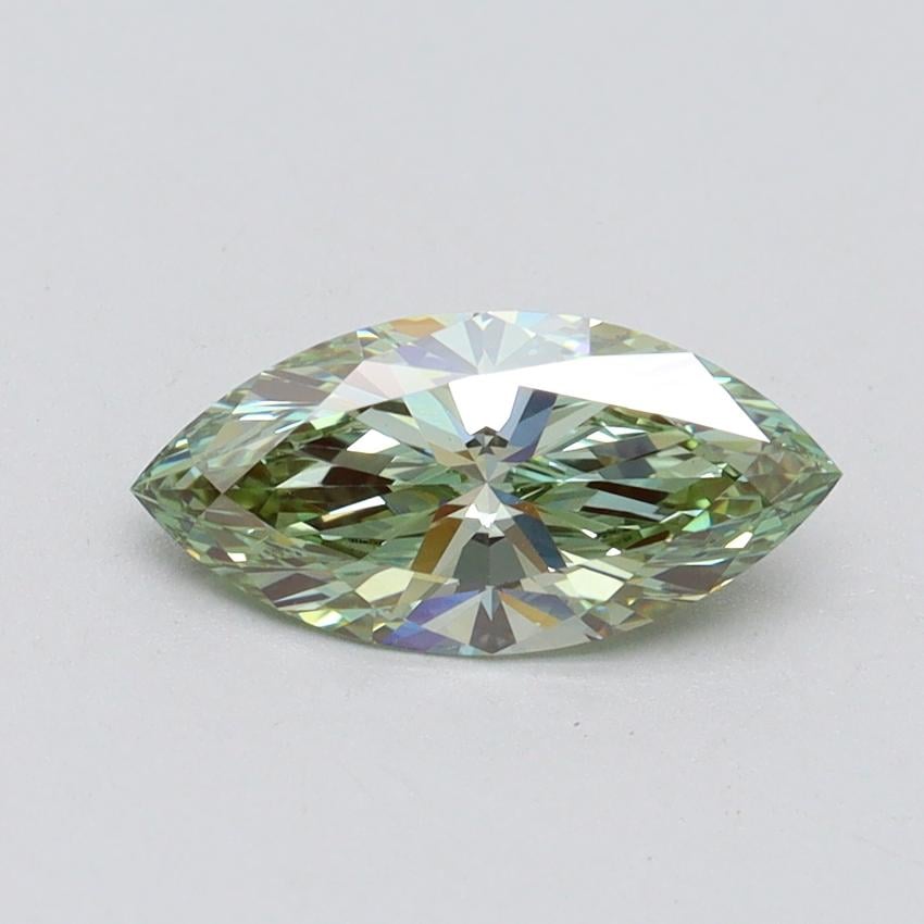 1.06 Ct. Fancy Intense Green Marquise Lab Grown Diamond