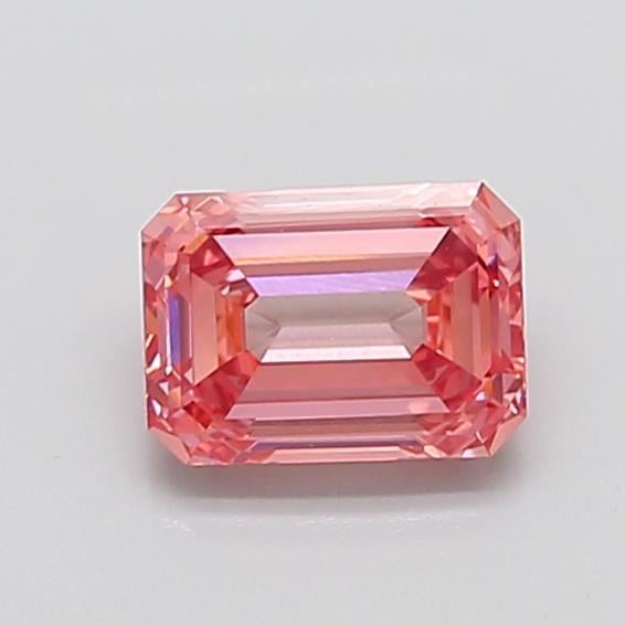 1.55 Ct. Fancy Vivid  Pink Emerald Lab Grown Diamond