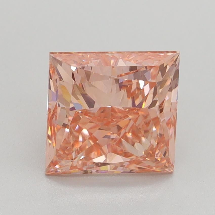 2.20 Ct. Fancy Intense Pink Princess Lab Grown Diamond