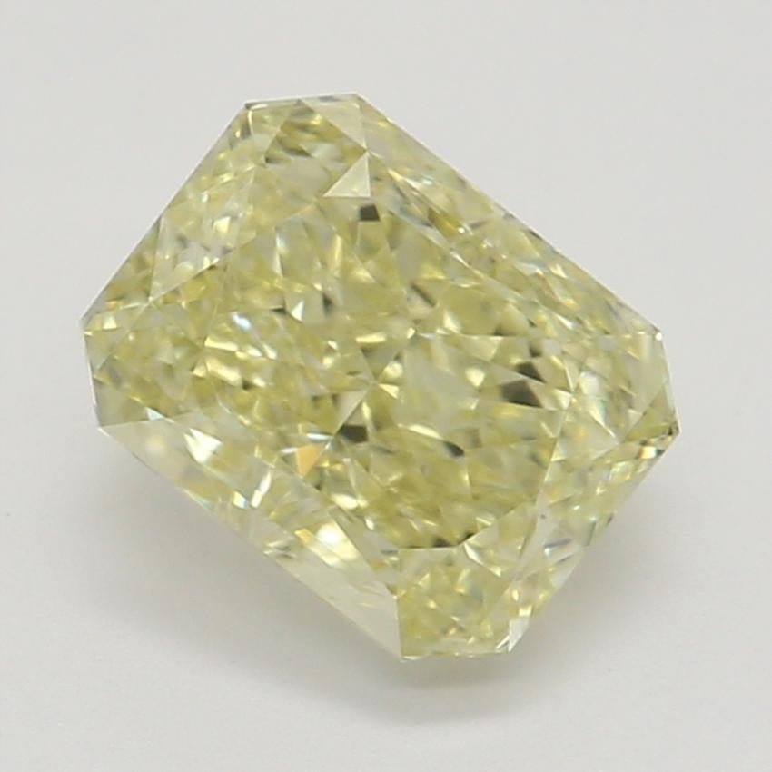 0.73 Ct. Fancy Light Yellow Radiant Diamond