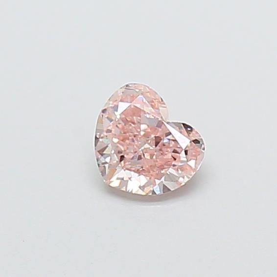 0.28 Ct. Fancy Light Pink Heart Lab Grown Diamond