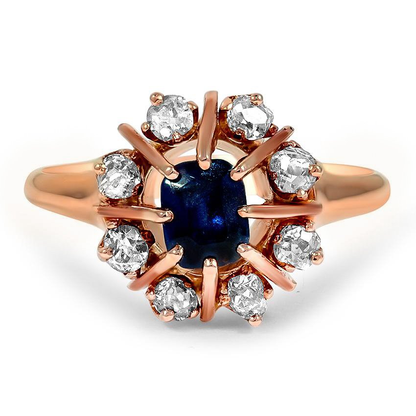 Victorian Sapphire Vintage Ring