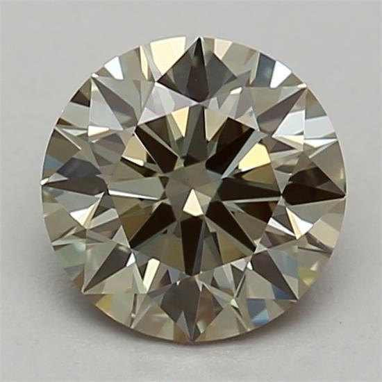 0.97 Ct. Fancy Intense Green Round Lab Grown Diamond