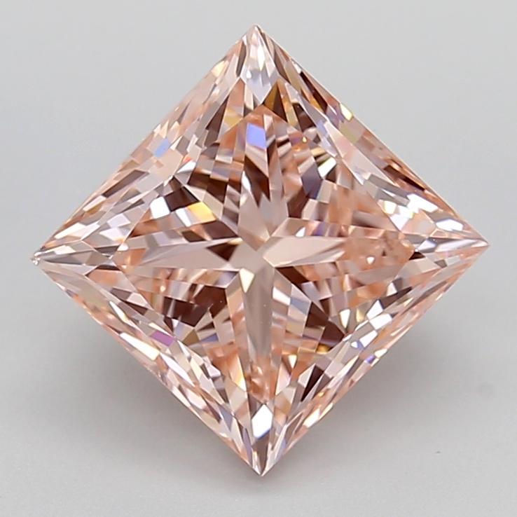 4.50 Ct. Fancy Intense Pink Princess Lab Grown Diamond