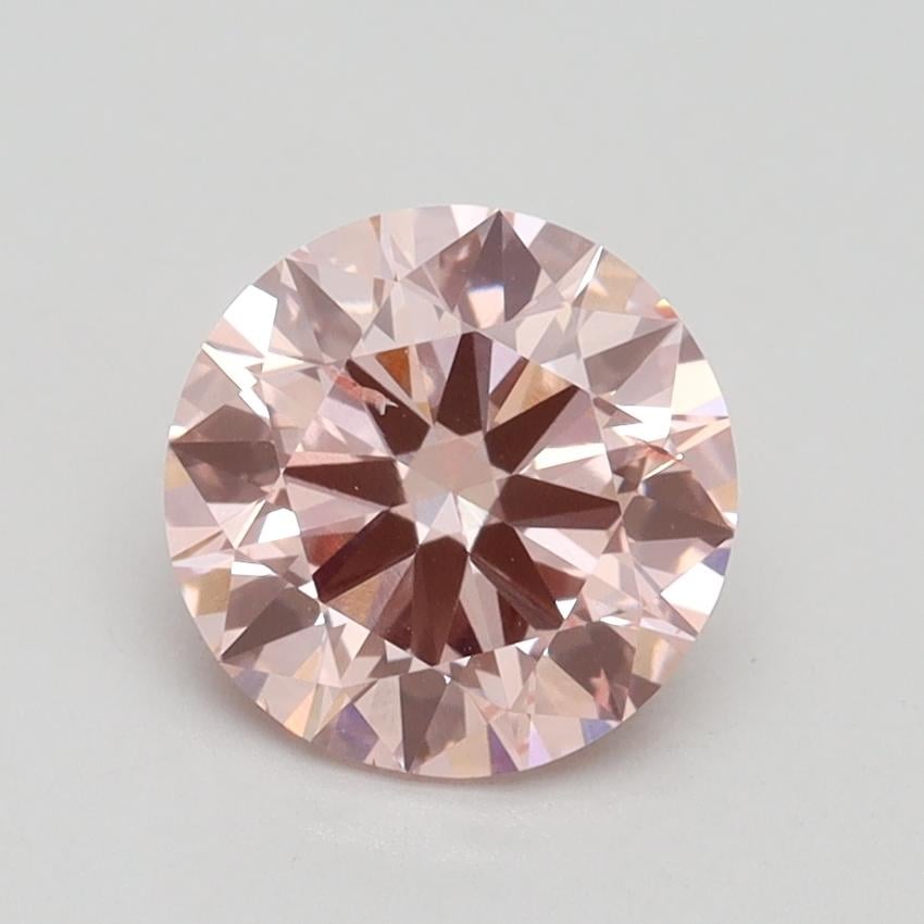 1.50 Ct. Fancy Intense Pink Round Lab Grown Diamond