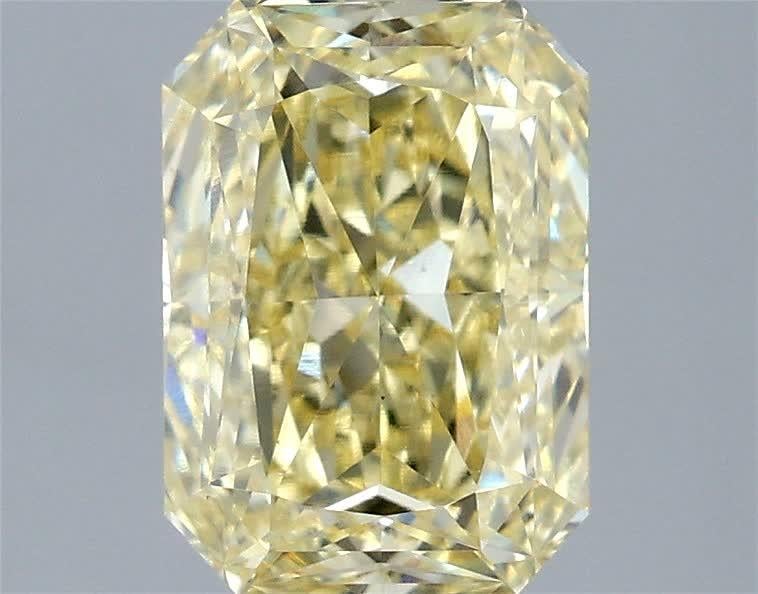 1.59 Ct. Fancy Intense Yellow Radiant Lab Grown Diamond