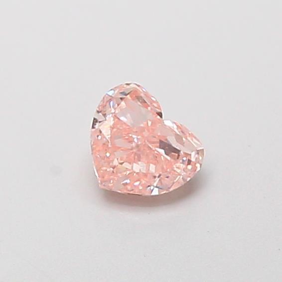 0.30 Ct. Fancy Pink Heart Lab Grown Diamond