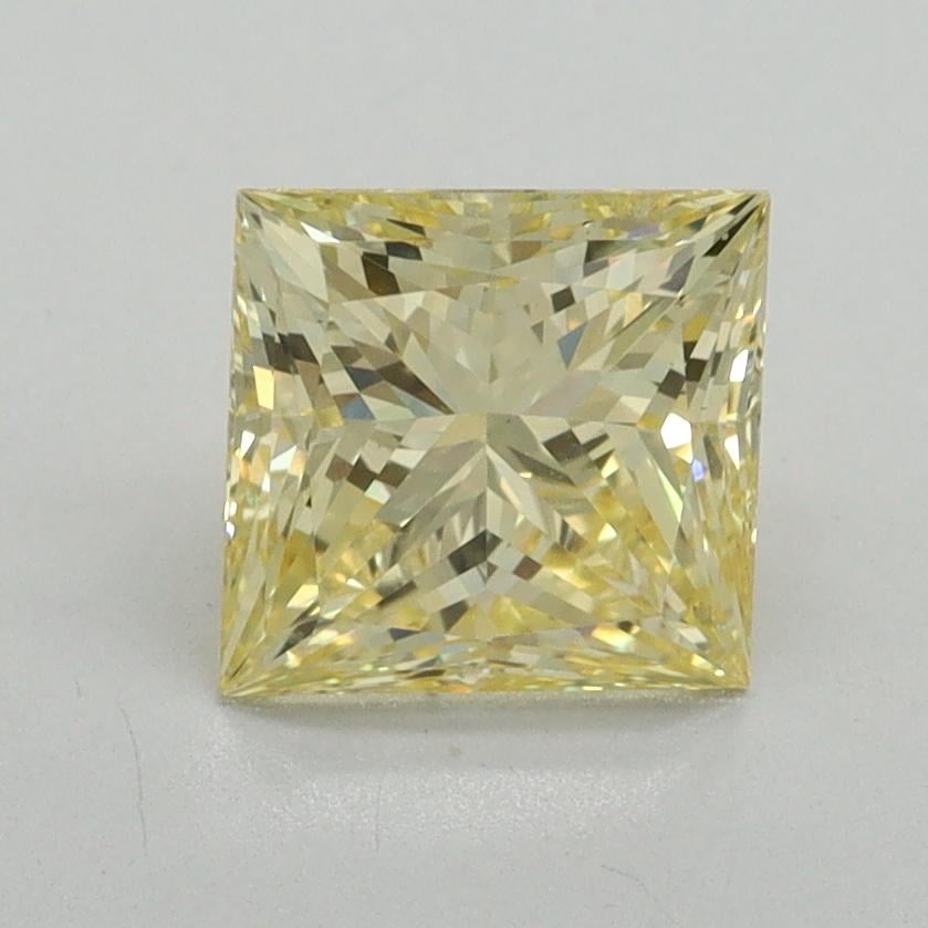 1.51 Ct. Fancy Intense Yellow Princess Lab Grown Diamond
