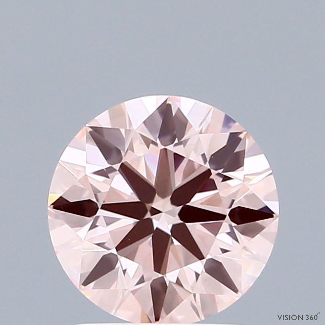1.31 Ct. Fancy Intense Pink Round Lab Grown Diamond