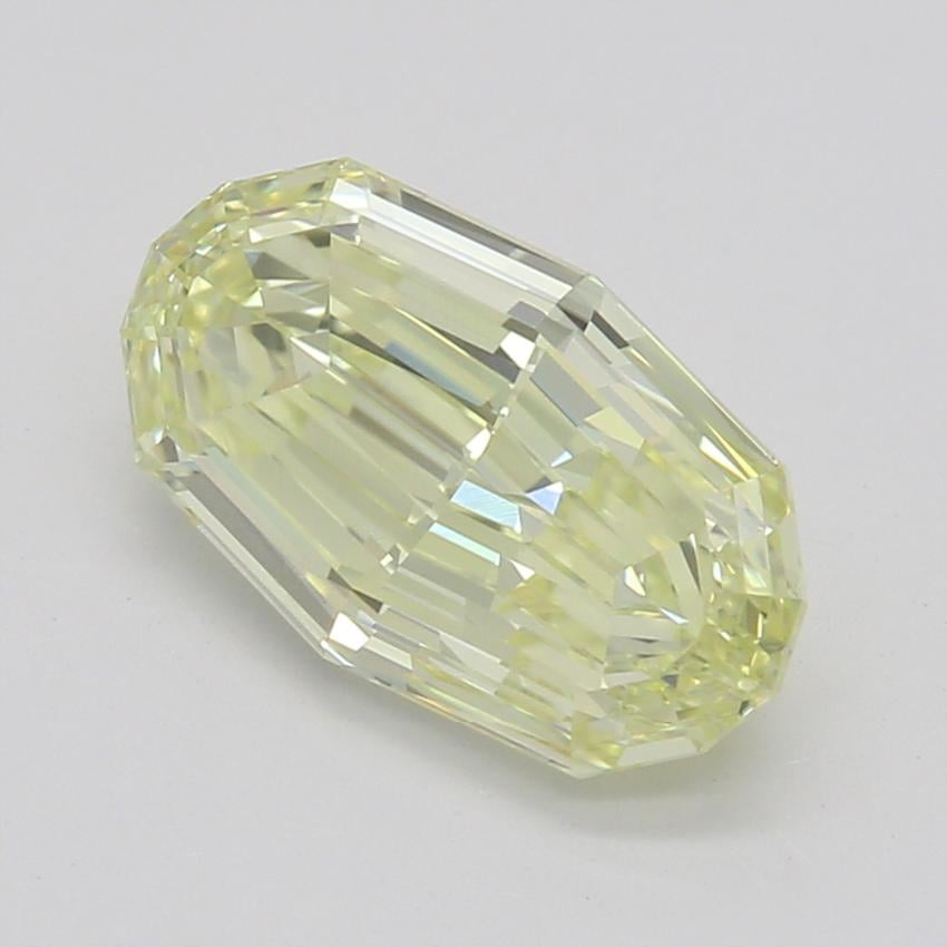 1.13 Ct. Fancy Light Yellow Oval Diamond