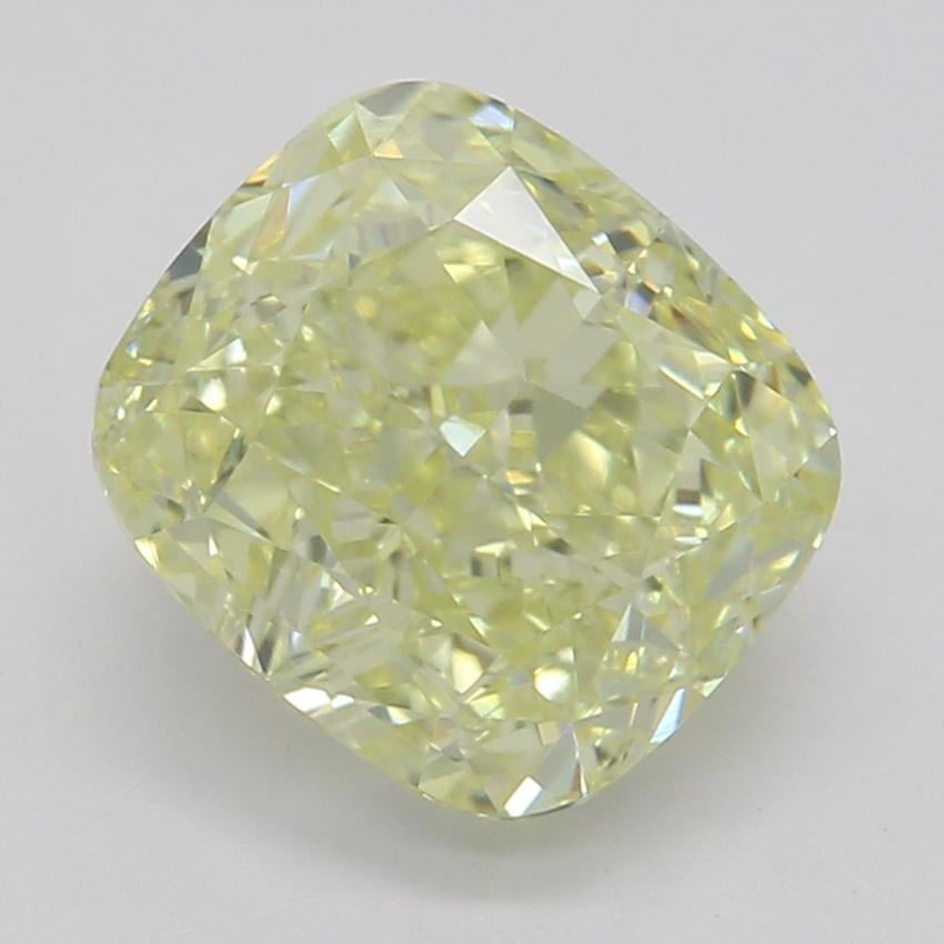 1.51 Ct. Fancy Light Yellow Cushion Diamond