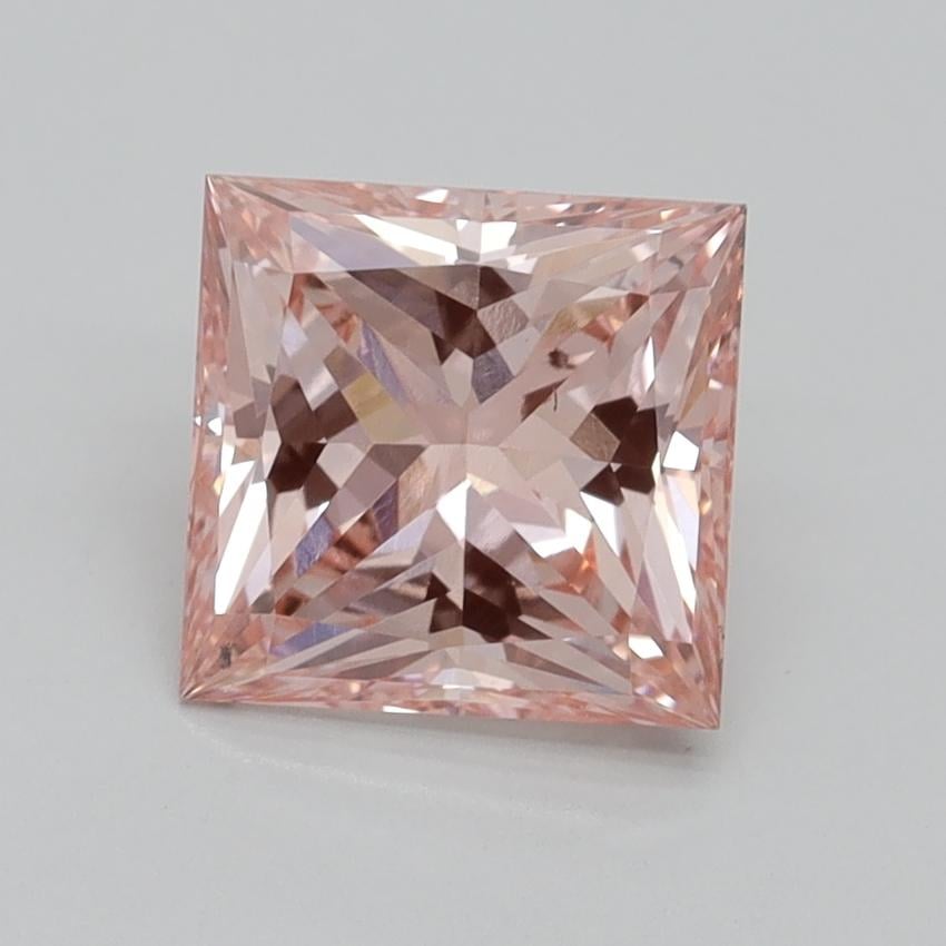 1.81 Ct. Fancy Intense Pink Princess Lab Grown Diamond